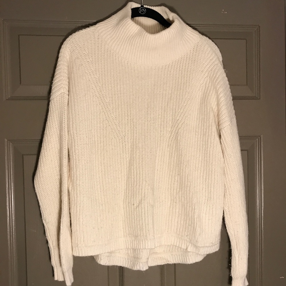Turtleneck sweater!